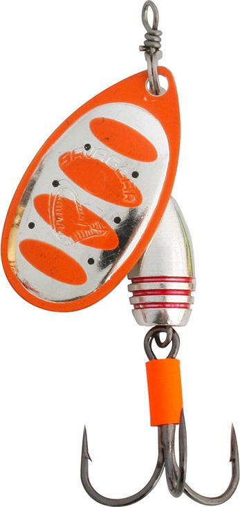 Savage Gear Rotex Spinner nr4 11g Sinking Fluo Orange Silver