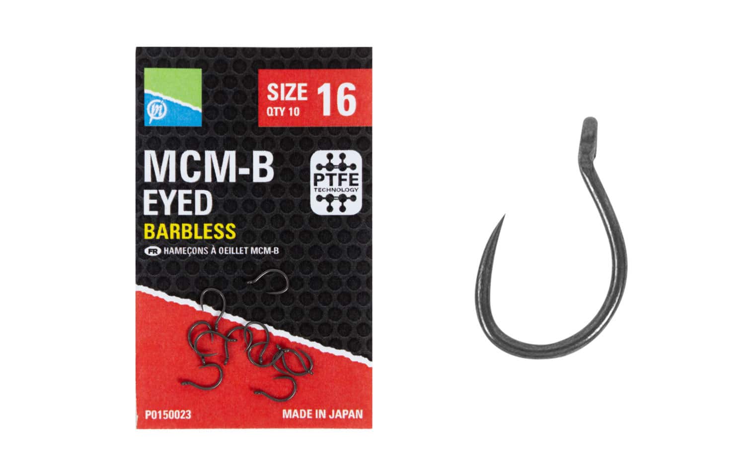 Preston Haczyki Bezzadziorowe MCM-B Z Oczkiem Nr14