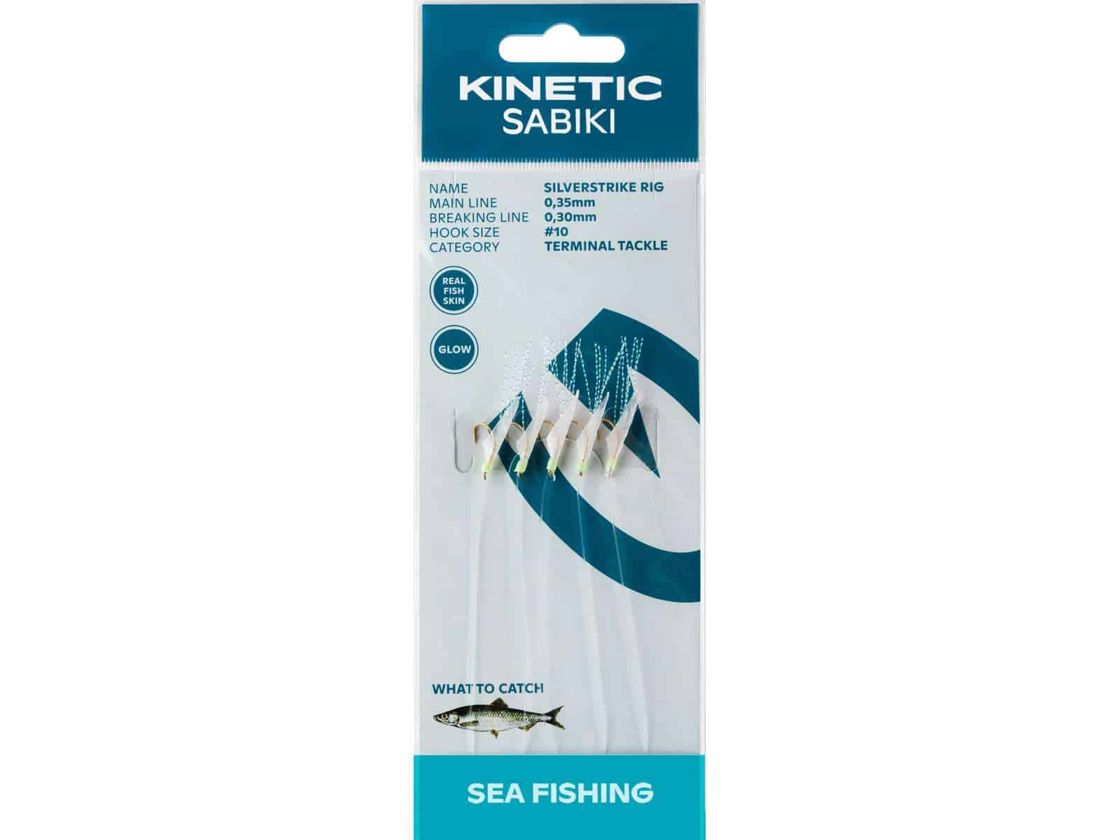 Kinetic Przywieszka śledziowa Sabiki SilverStrike Rozm 6 FishSkin