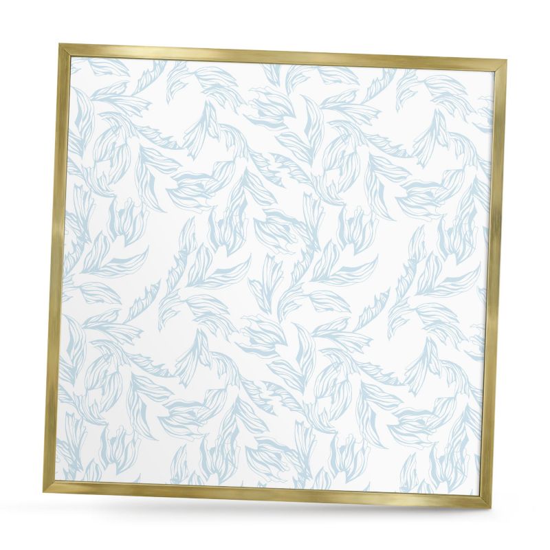 Magnetyczna tablica ozdobna ArtPrintCave 50x50 Lekki motyw w złotej ramie 1szt