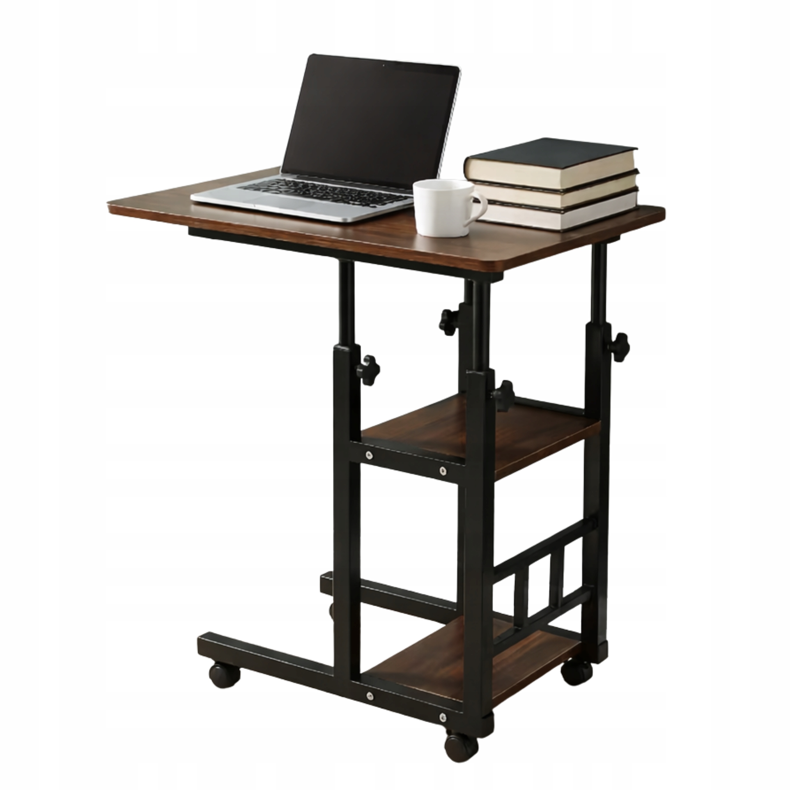 Mobilny Stolik pod Laptopa 80x40cm SL17 +półka - Henryx24