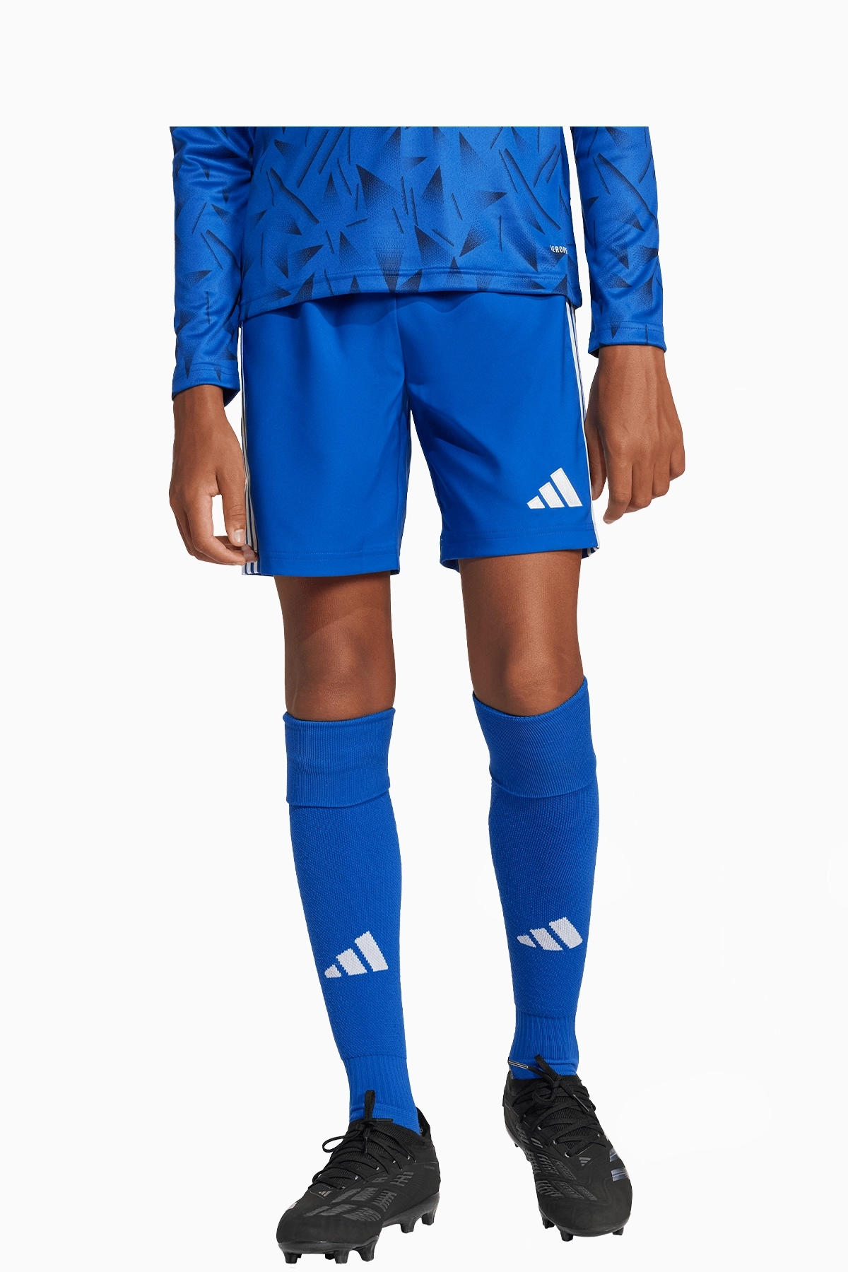 Spodenki adidas Tastigo 25 Junior - Niebieski