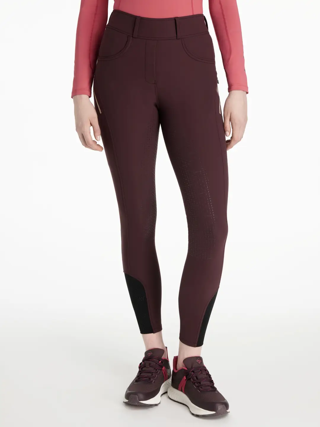 LeMieux legginsy jeździeckie ocieplane Amy Damson