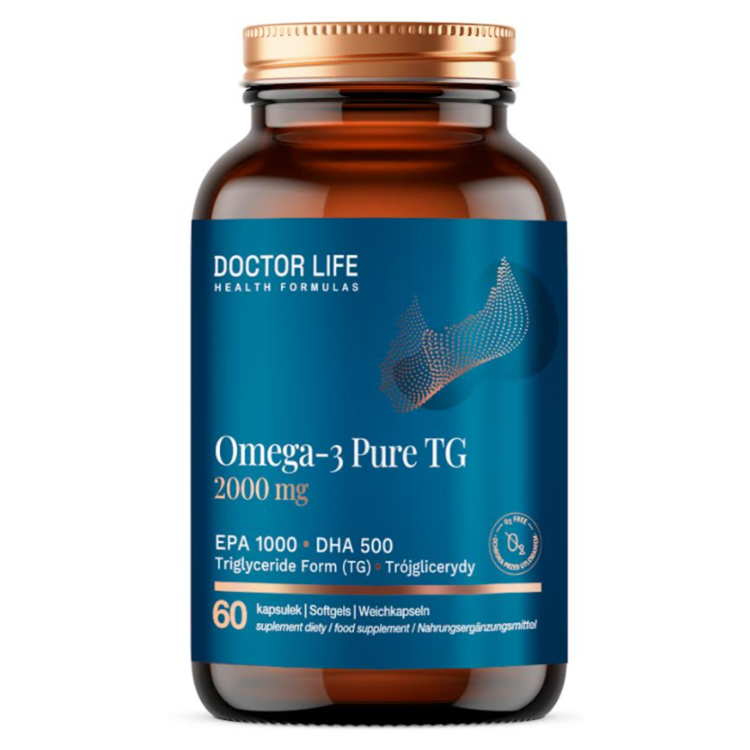 Doctorlife, omega-3 pure tg, 60 kapsułki