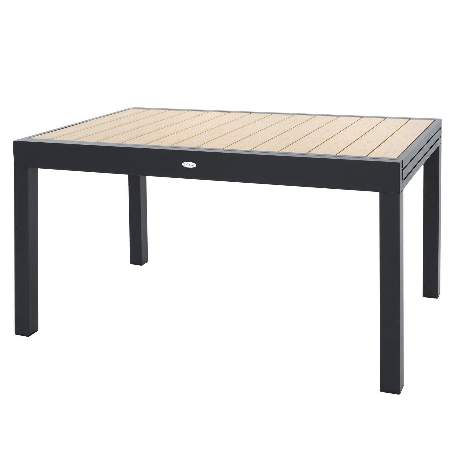 Záhradný stôl 135/270 x 90 cm Galipo béžový
