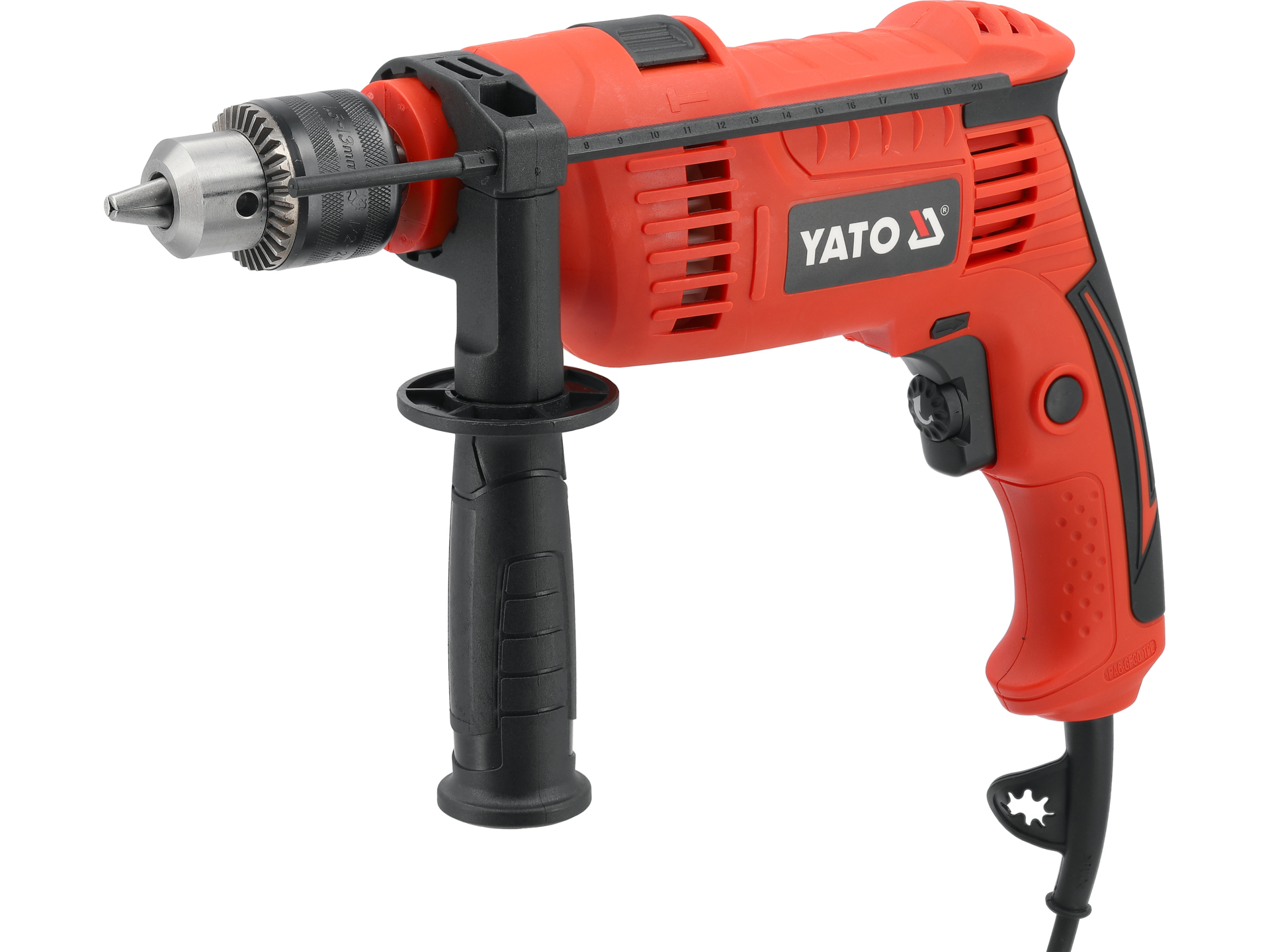 Wiertarka udarowa 650W (0-2850min-1;13mm) YATO YT-82038