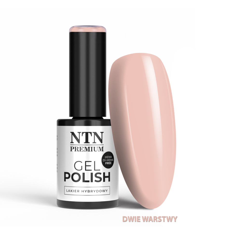 Lakier hybrydowy LED/UV Gel Polish NTN Premium Soft Touch Collection Nr 04 HEMA/Di-HEMA Free 5g