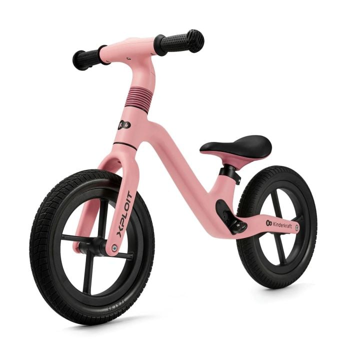 Kinderkraft Xploit - rowerek biegowy-Bubblegum Pink