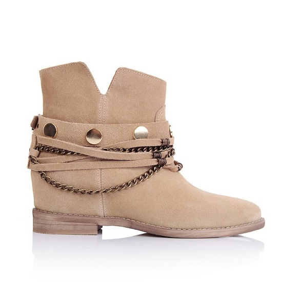 Botki damskie 143/1 Sand