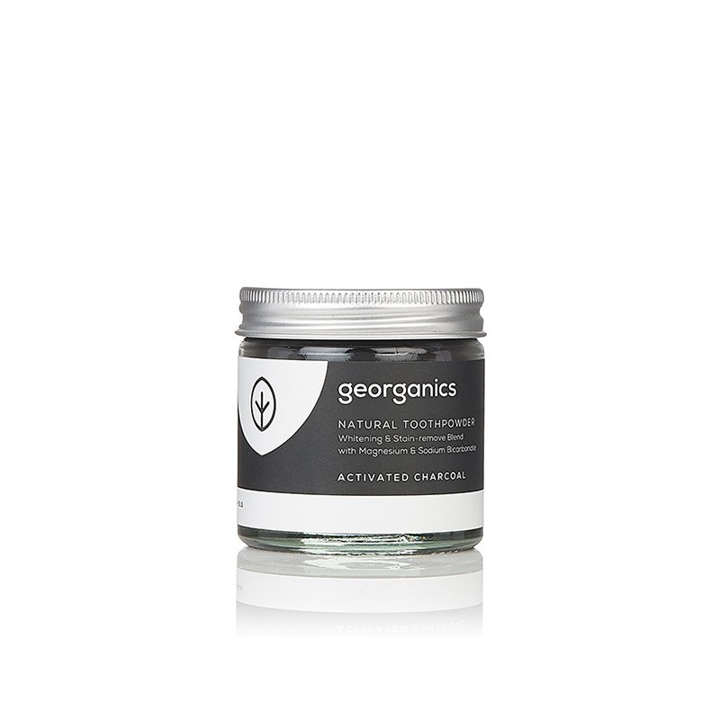 Proszek do czyszczenia zębów WĘGIEL AKTYWNY 60 ml Georganics