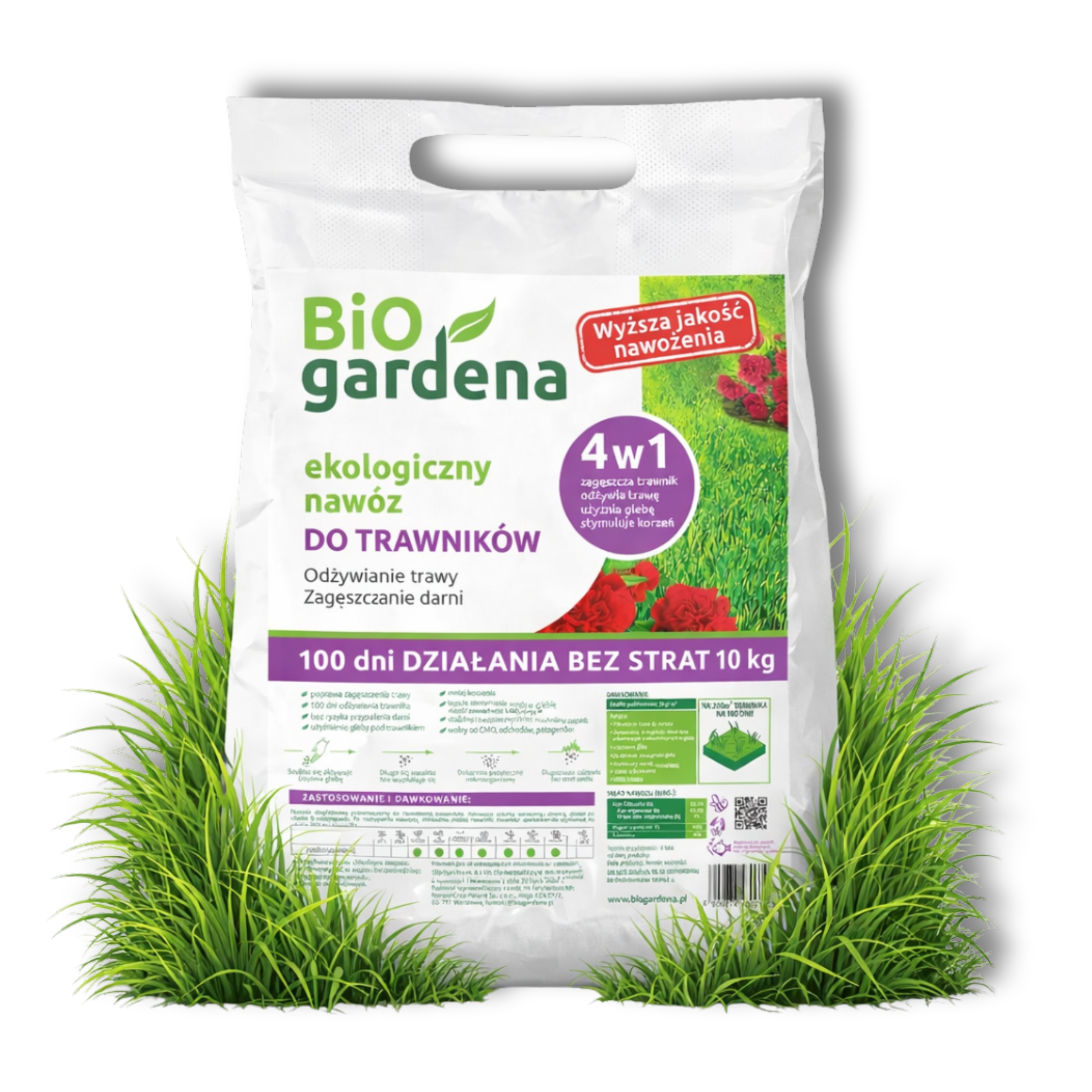 Nawóz do trawnika ECO 10 kg - BIOGARDENA
