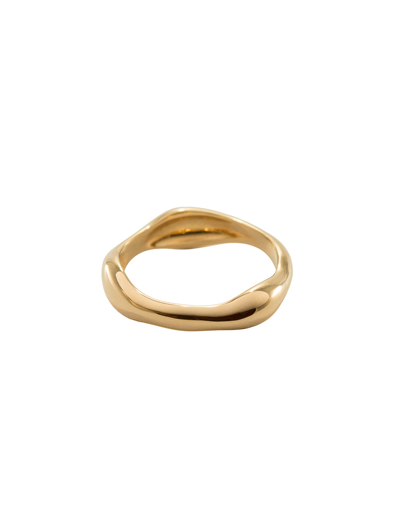 Calla Ring N°2 - nieregularna obrączka, 11