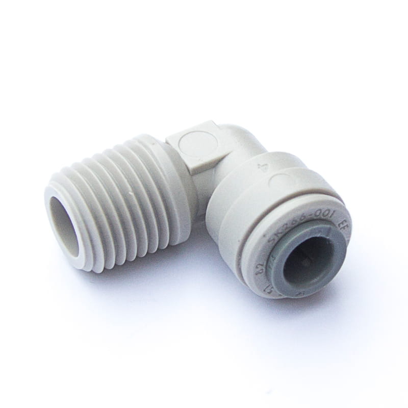 PI480822S John Guest, złączka wkręcana kolankowa gwint 1/4" x speedfit 1/4"