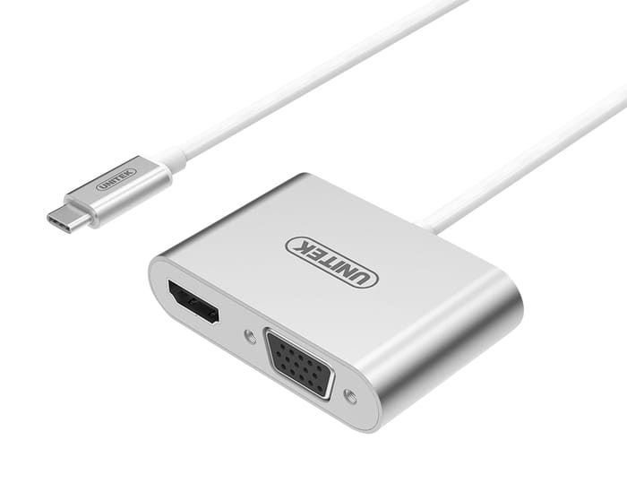 UNITEK USBC na HDMI+VGA YV100SL - Henryx24