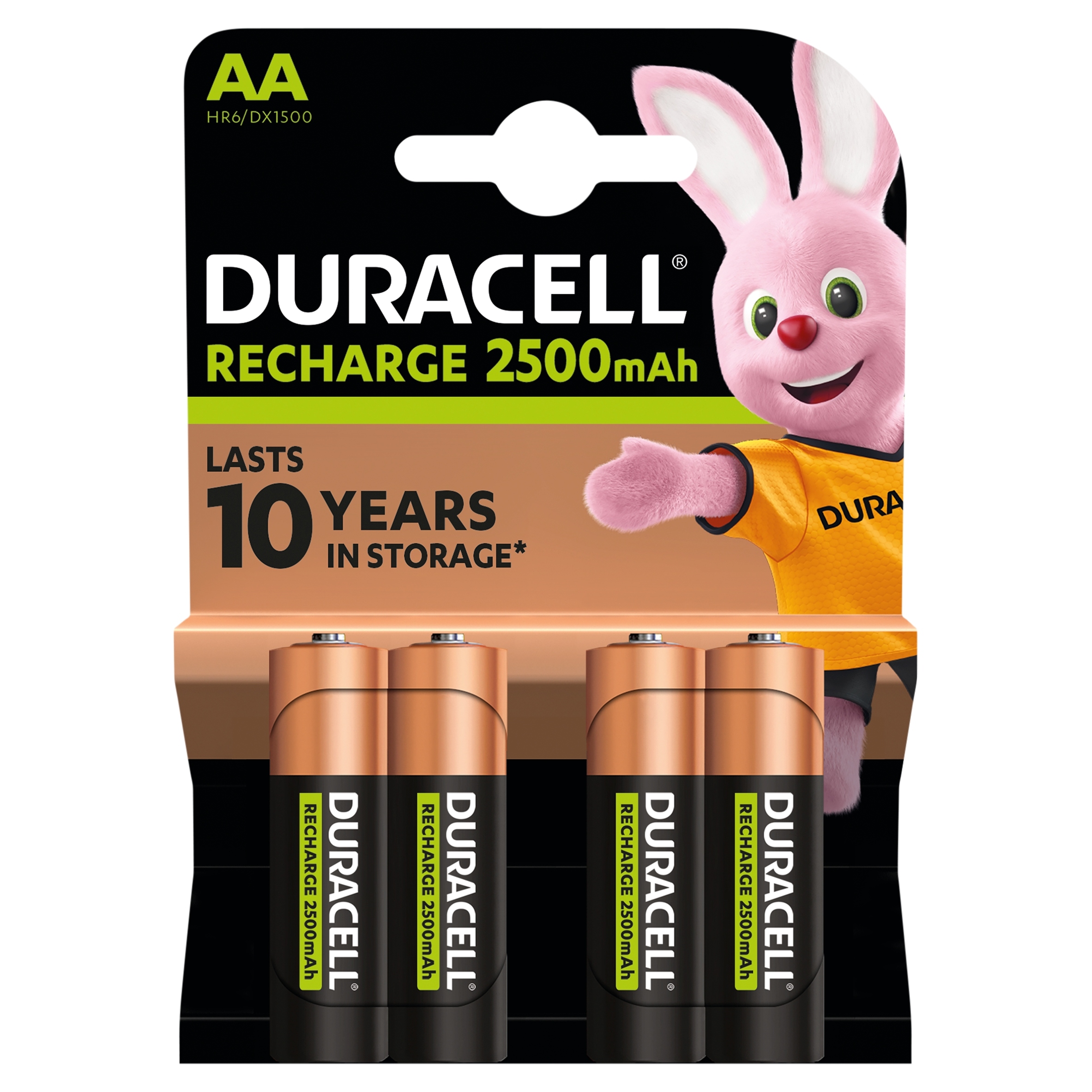 DURACELL Akumulator R6 AA 2500mAh op-4 - Henryx24