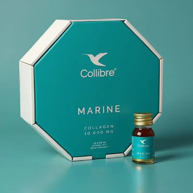 Kolagen Collibre Marine (30 butelek) kolagen morski o skuteczności potwierdzonej badaniami (Zawartość zestawu: 30 butelek x 30ml)