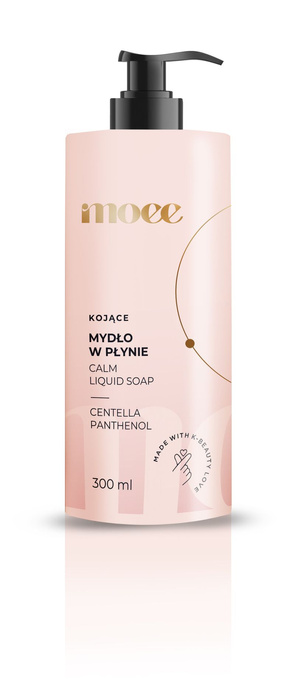 moee Calm Liquid Soap Kojące mydło w płynie z ekstraktem z wąkrotki azjatyckiej i pantenolem, 300 ml