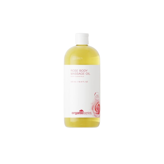 Organic Series Olej do masażu ciała Różany, 500 ml