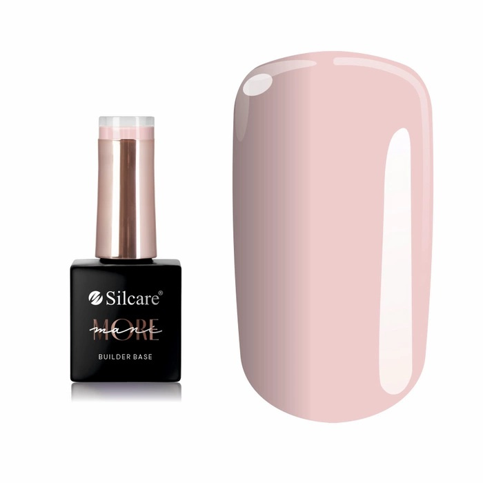 Silcare Baza hybrydowa maniMORE Builder Light Pink, 10 g