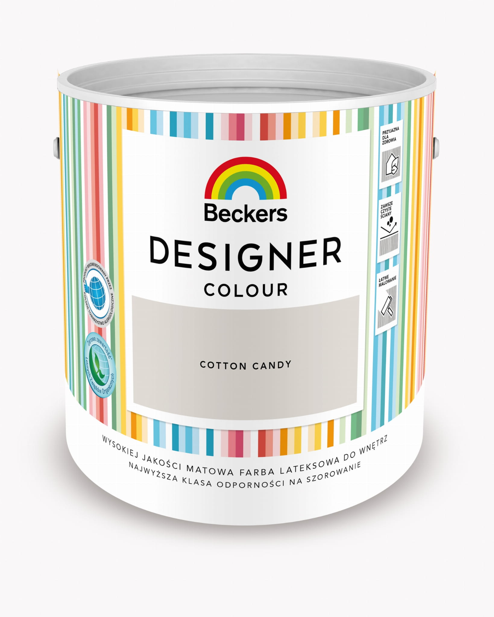 FARBA LATEKSOWA BECKERS DESIGNER COTTON CANDY 2,5 L