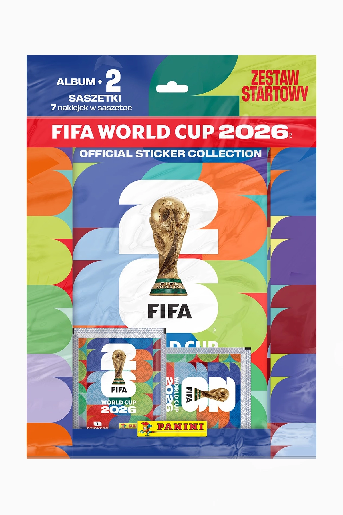 Karty Panini FIFA World Cup 2026 Zestaw Startowy