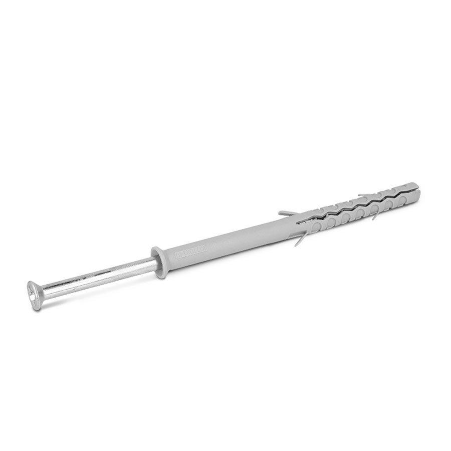 Kołek uniwersalny 10x160mm z wkrętem stożkowym i długą płaszczyzną