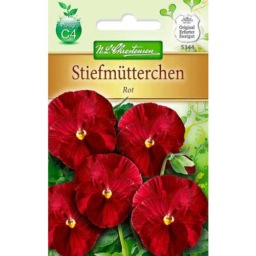 1 szt, Árvácskák Red Chrestensen - Magok: Mod de ambalare: 1 db