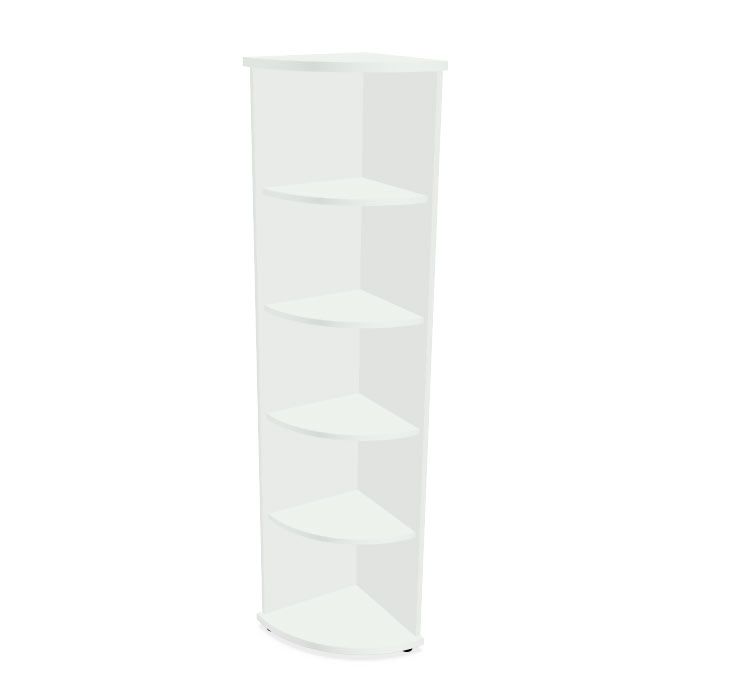HEBE TS536 regał narożny 40,2x40x184,1h