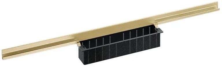 Dallmer CeraWall Individual ruszt odpływu liniowego 100 cm mosiądz matowy 536969
