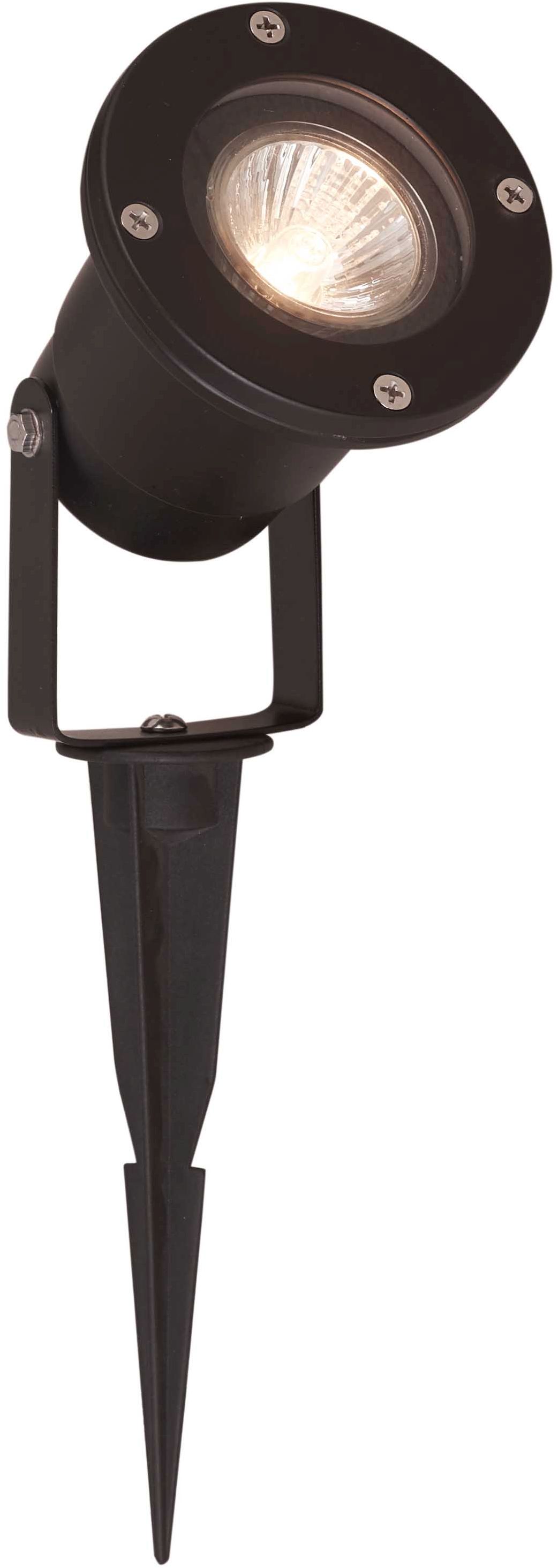 Viokef Leros lampa gruntowa 1x35 W czarna 4158300