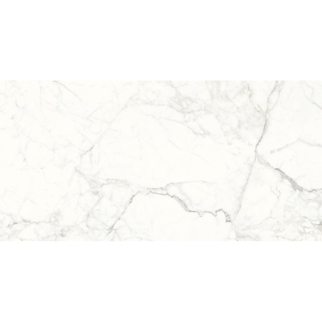 Gres szkliwiony CALACATTA MILD white satin 59,8x119,8 #537 gat. I Cer