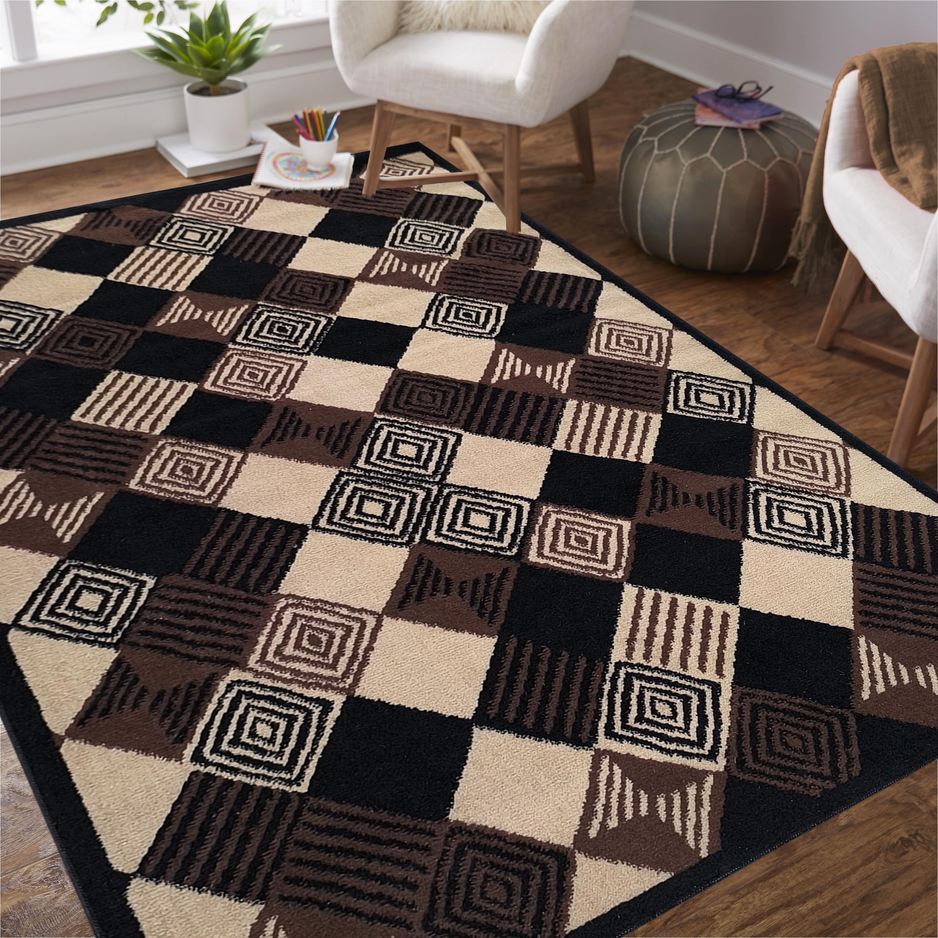 Dywan - 180 x 250 cm - Brązowy - Klasyczny - Dywanopol