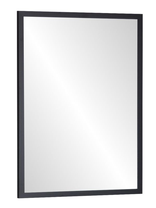 Lustro wiszące Profilmat 85x75 rama wąska 2,6cm kolor czarny 1szt.
