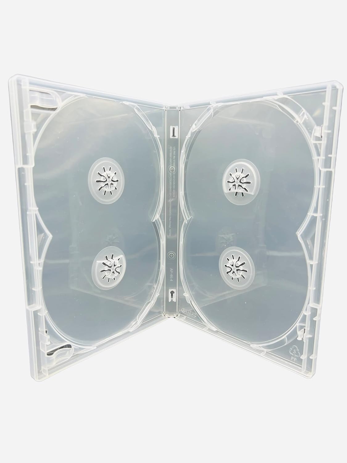 Pudełko 4xDVD AMARAY Clear 14mm - Henryx24