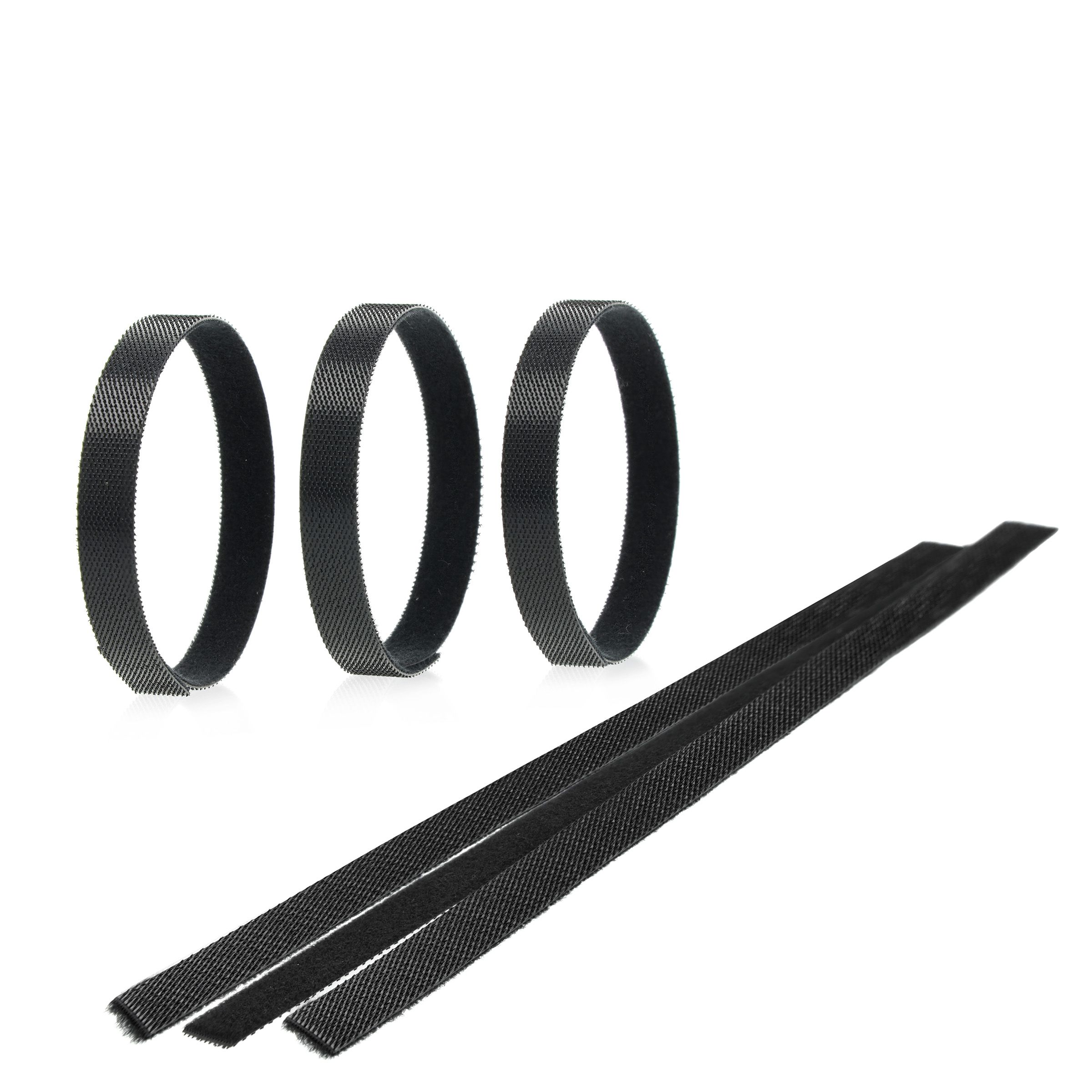 Set x3 double-sided tape for securing the filament refill. Zestaw 3 komplety rzepów dwustronnych.