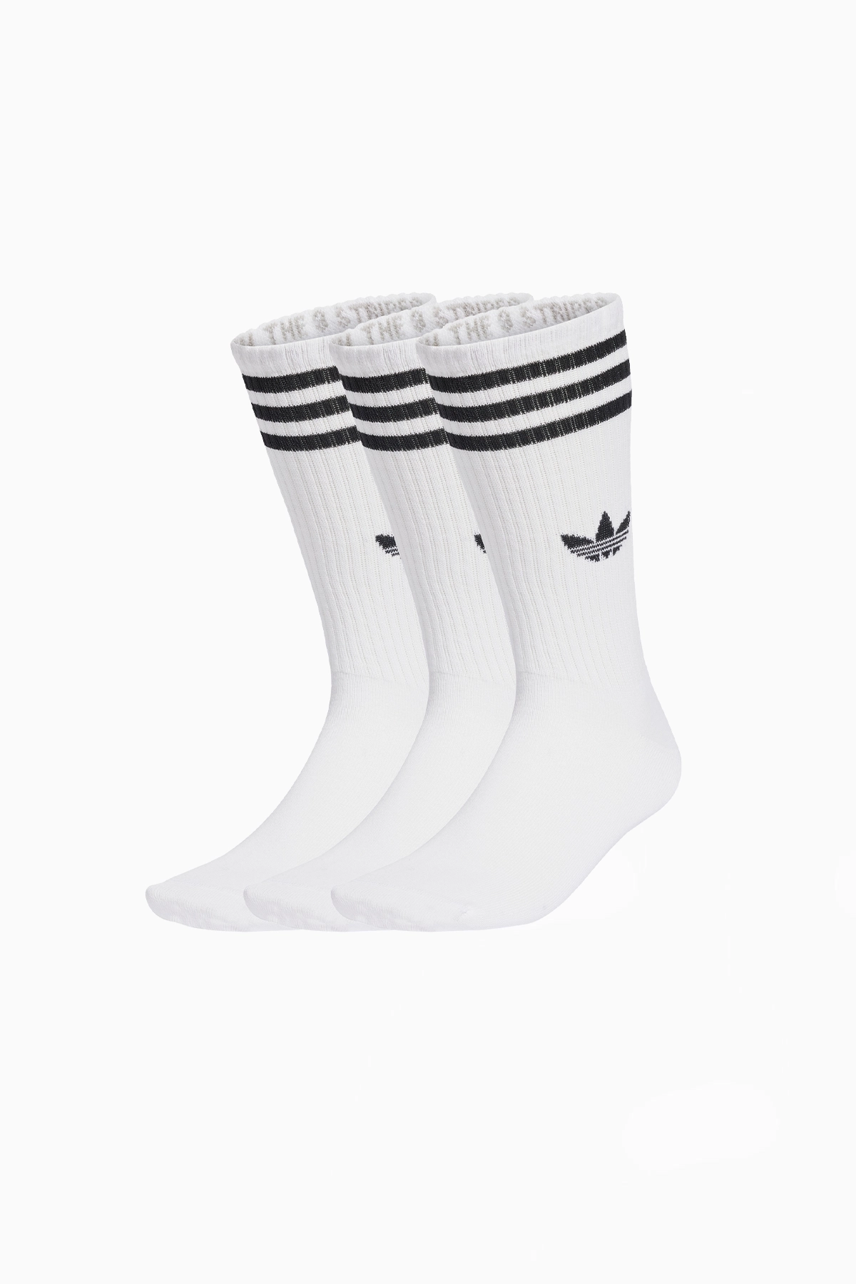Skarpety adidas 3-Stripes High Crew 3 Pairs - Biały