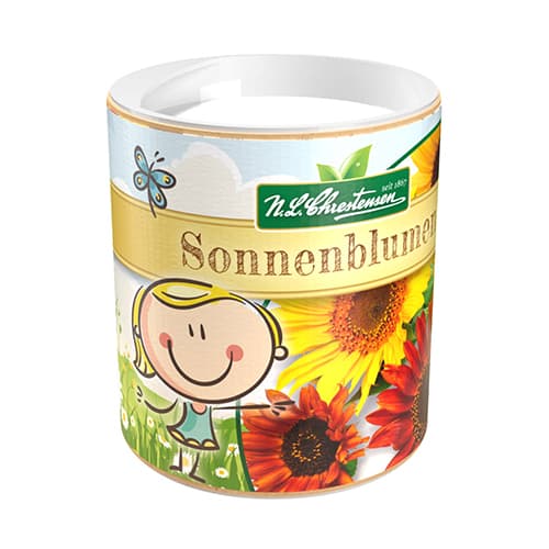 1 szt, Sonnenblumen Dose Gartenkinder - Samen: Ilość w opakowaniu: 1 Stück
