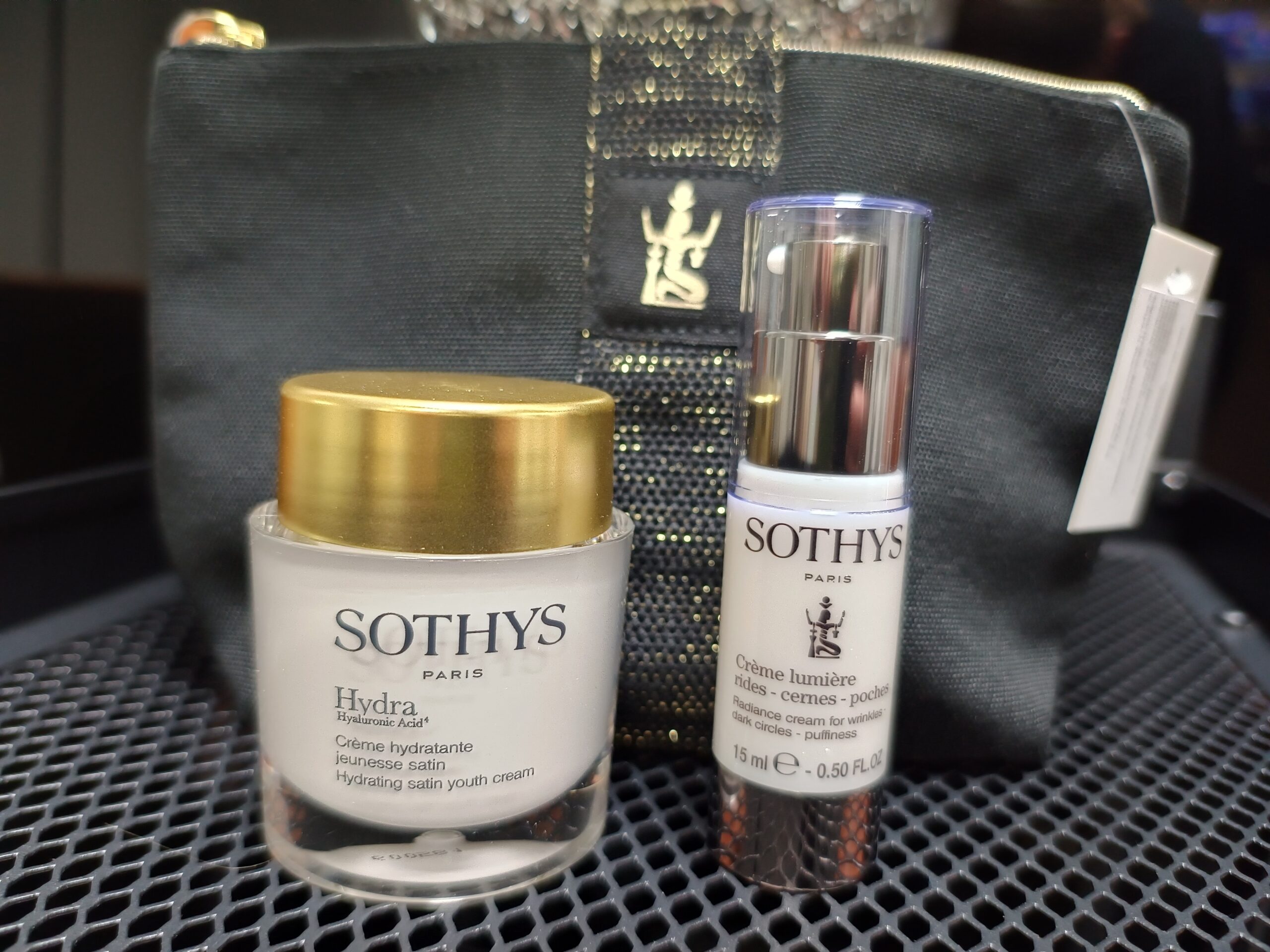 Sothys Zestaw Hydra Hydrating Satin Youth Cream 50ml+Radiance Cream Eye 15ml