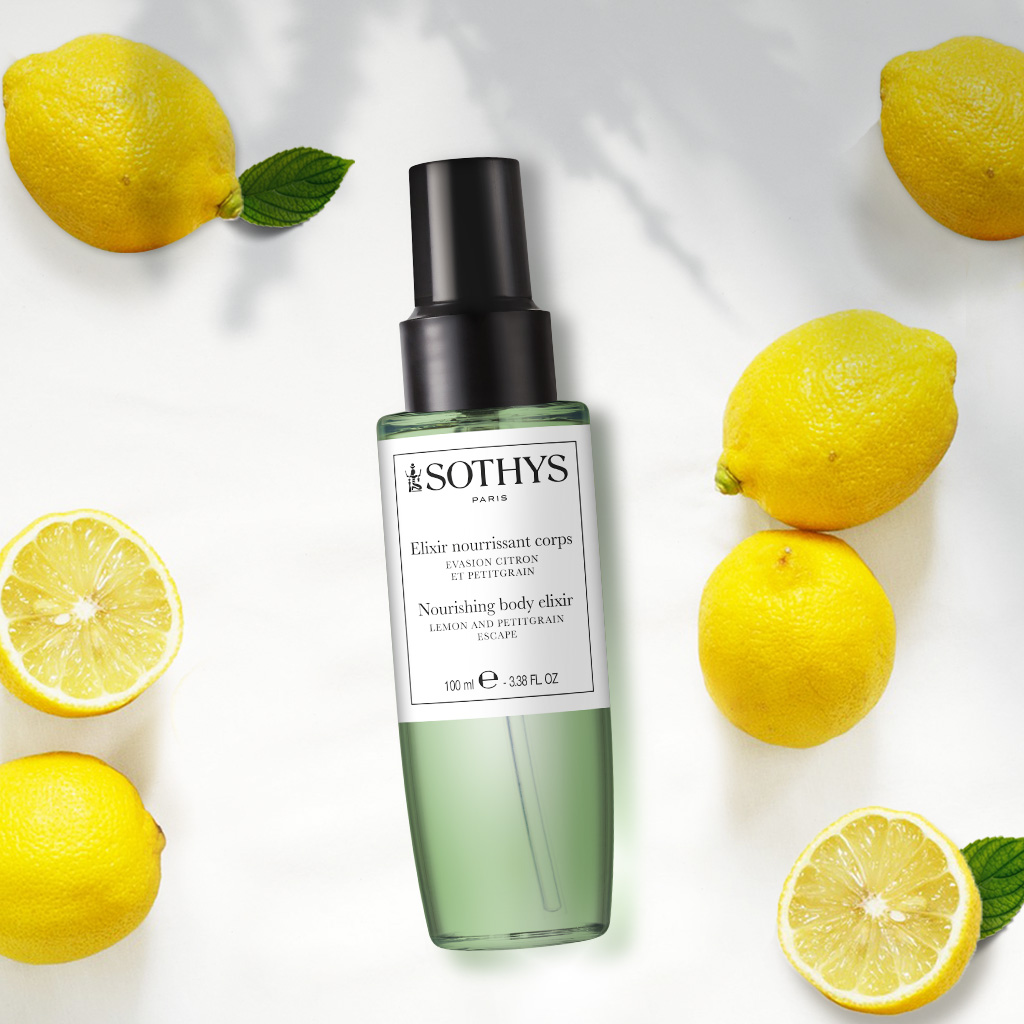 Sothys Nourishing Body Elixir Lemon and Pettigrain Escape 100ml