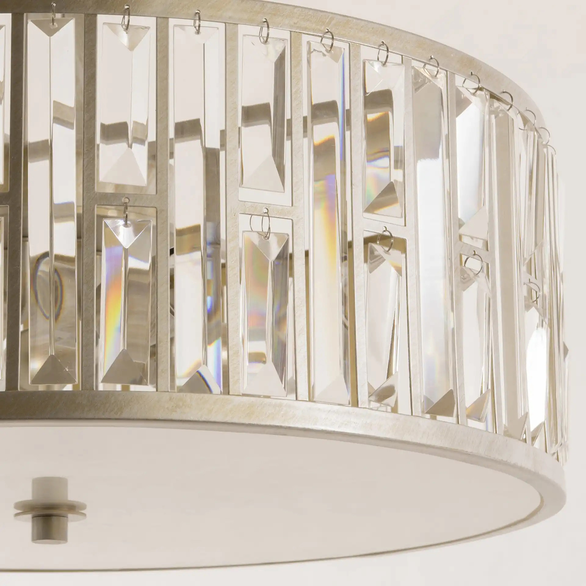 CosmoLight Kyiv plafon 5x60W szampan/kryształ C05127CP