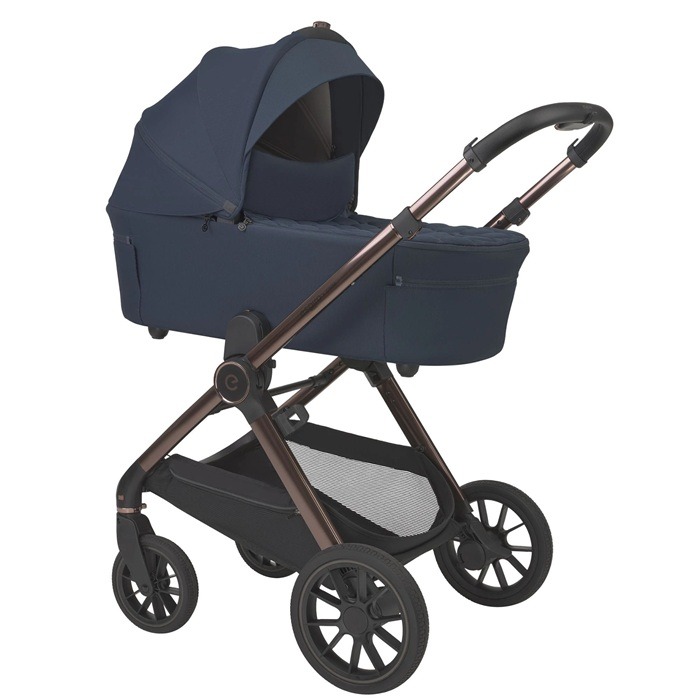 Espiro Code - wózek głęboko-spacerowy 2w1 -103 Elegant Navy