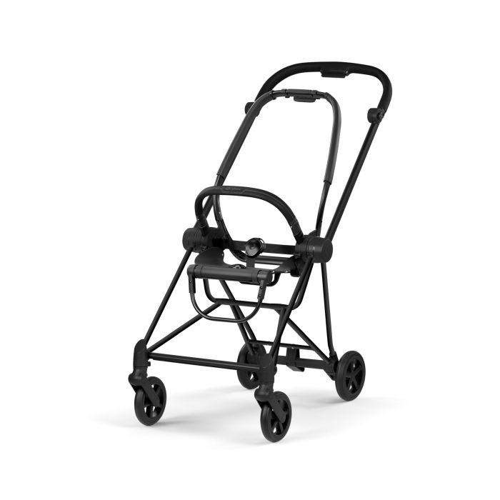 Cybex Mios 5.0 Style Rama ze stelażem siedziska-Matt Black (with black leather)
