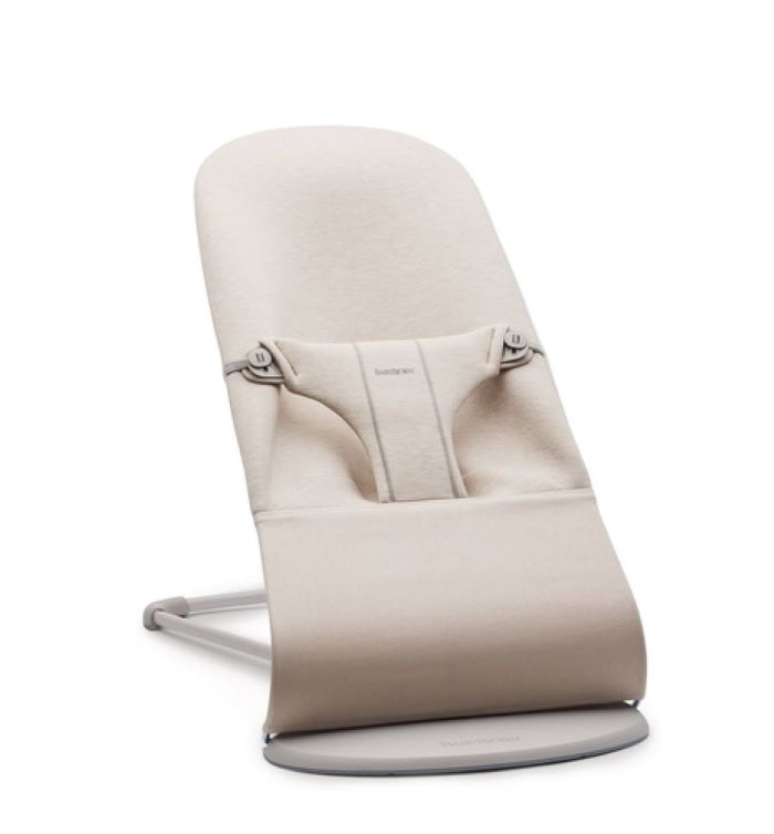 BabyBjorn Leżaczek Bliss -Jersey 3D Jasny Beż