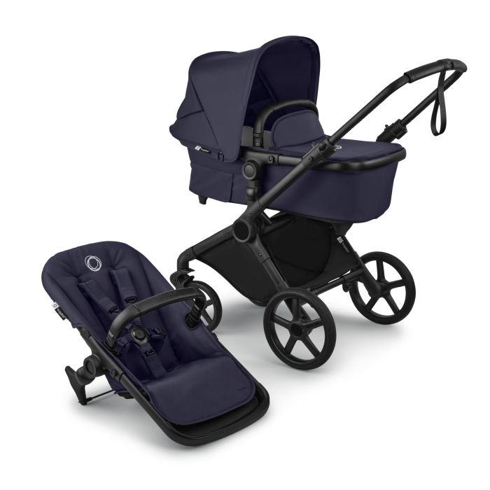 Bugaboo Cub - wózek głęboko-spacerowy 2w1-Deep Indigo