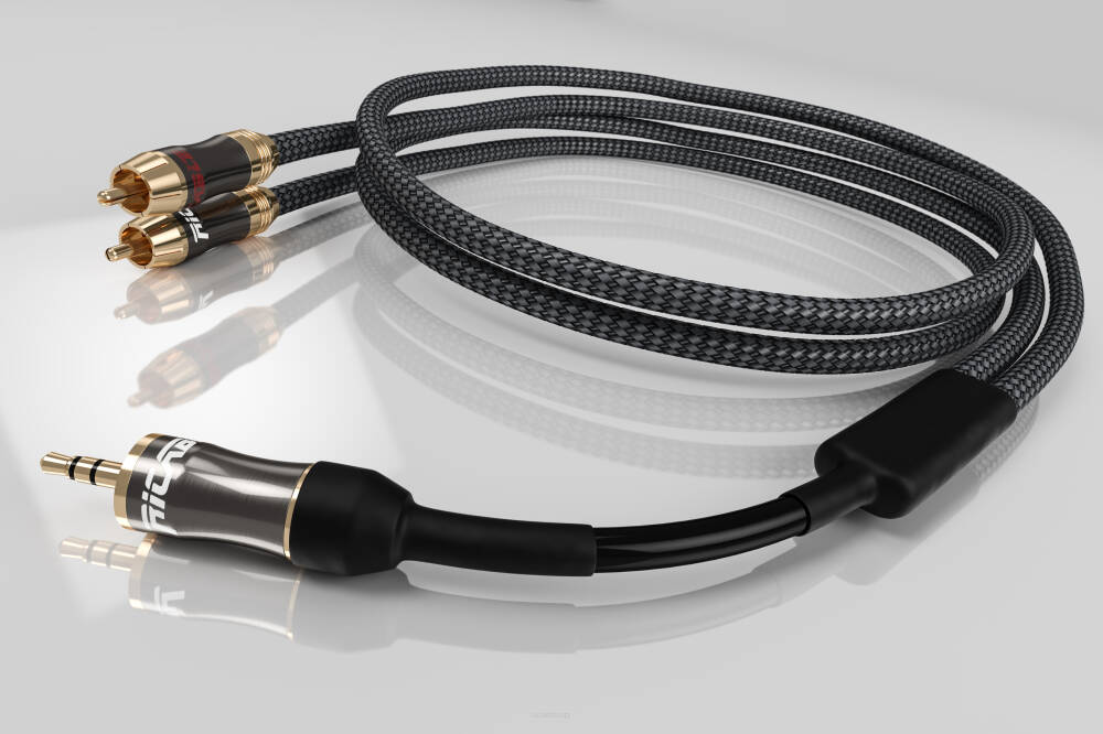Ricable magnus jack 3.5mm - rca - 3.0m