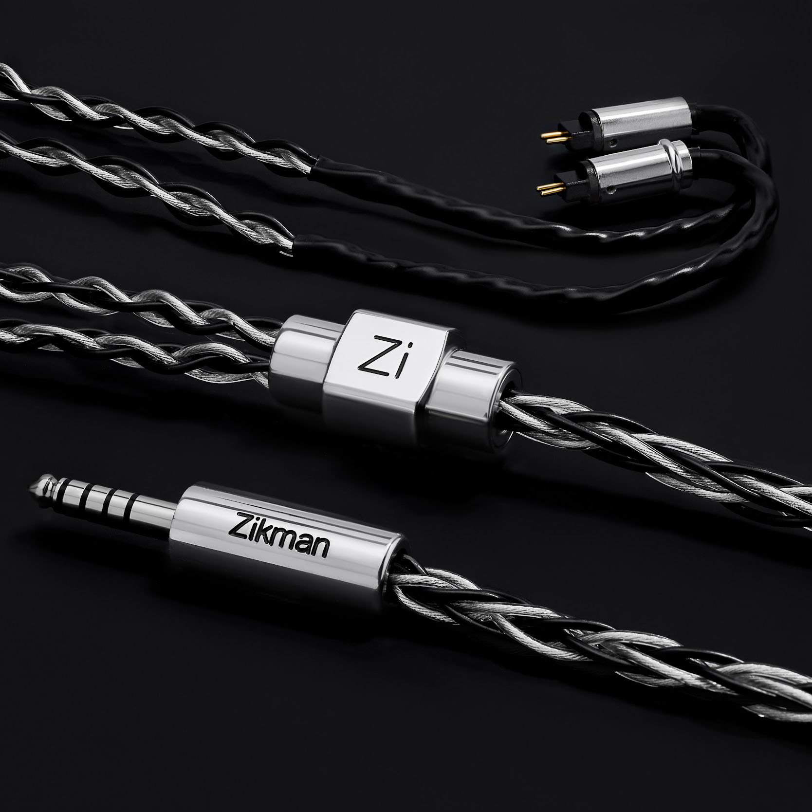 Zikman tiber – hybrid 7n occ copper and silver cable