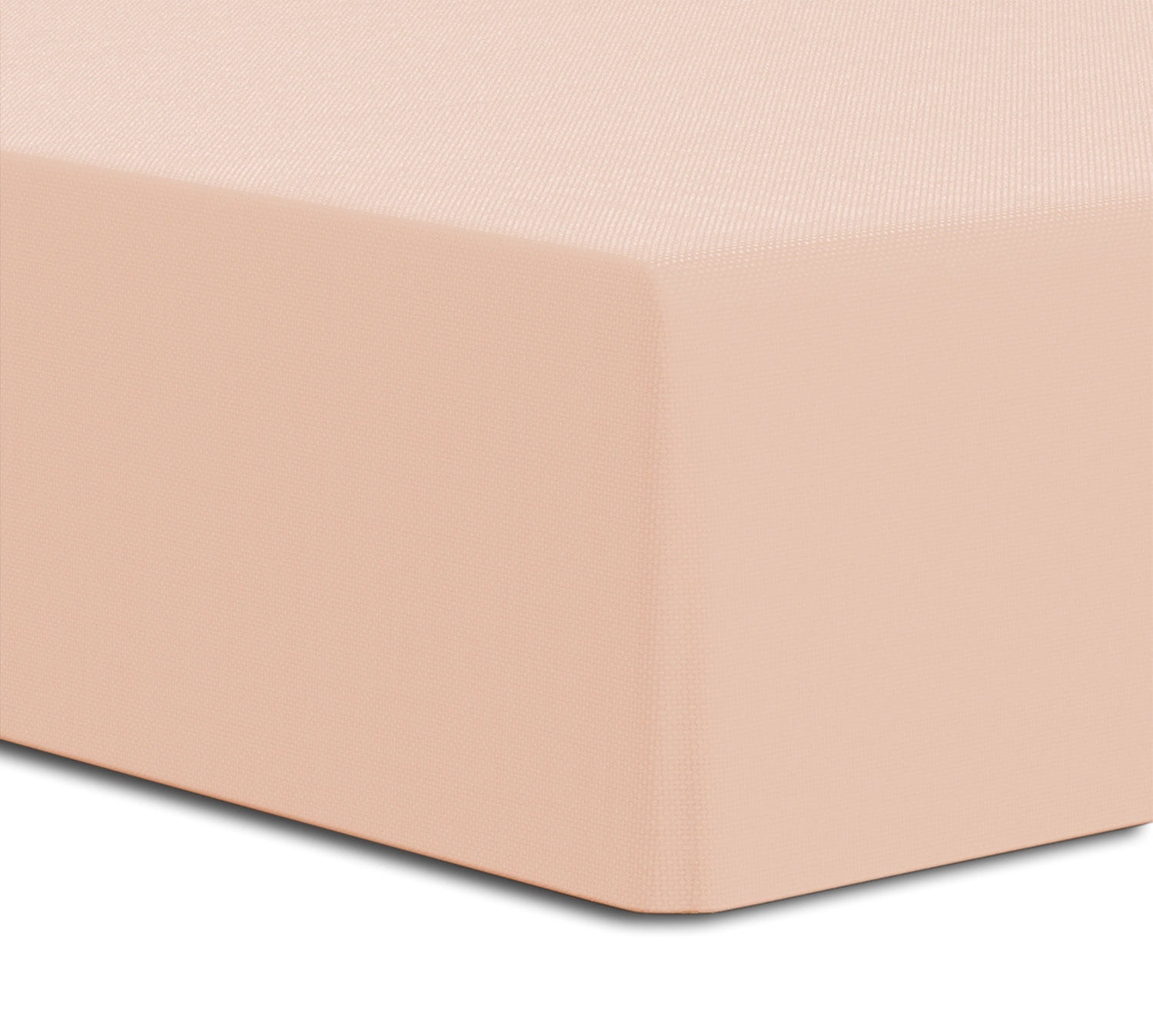 Prześcieradło z gumką 160x200 GRUBY JERSEY kolor jasny róż wysokie 25cm