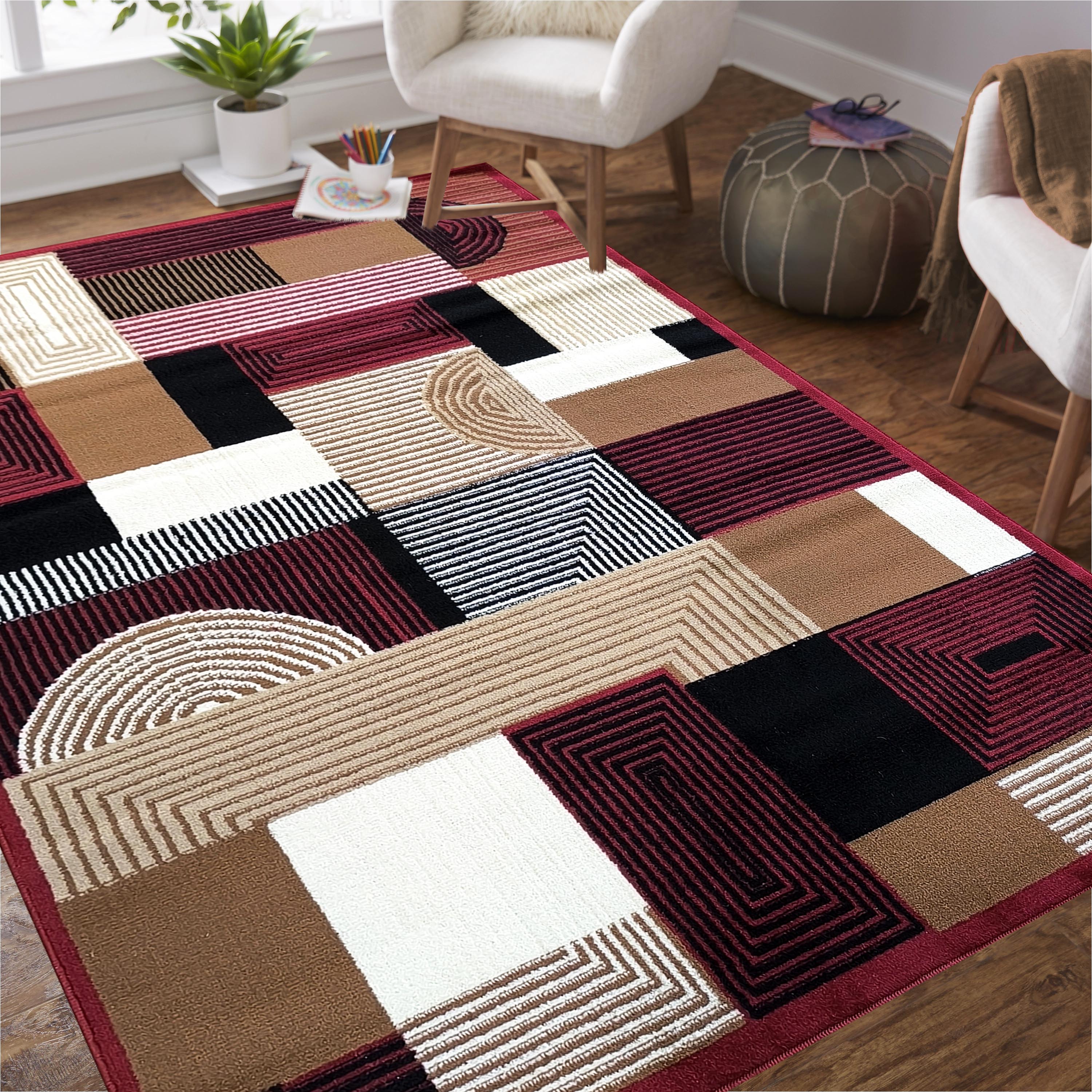 Dywan - 60 x 100 cm - Czerwony - Klasyczny - Dywanopol