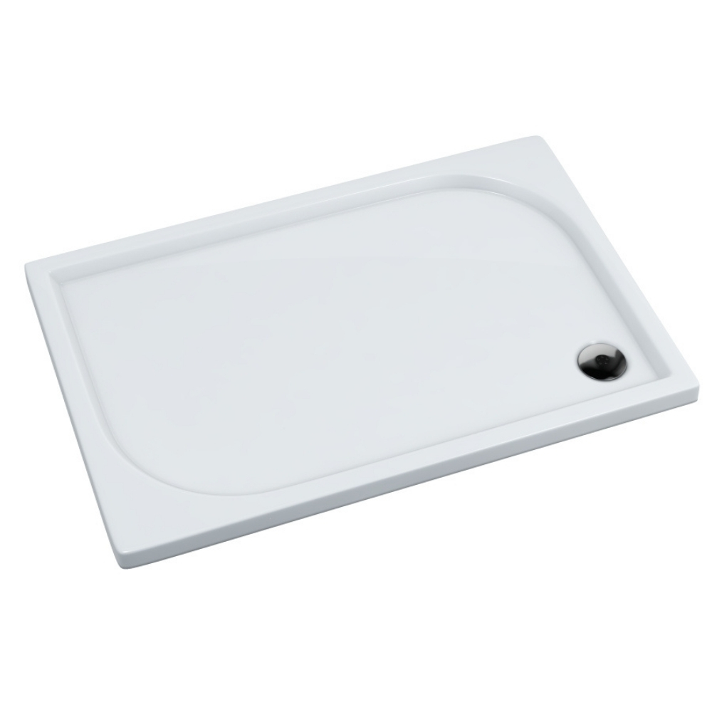 Darmowa Dostawa - Brodzik prostokątny 100x80 cm biały Schedline Canes 3SPC1P80100
