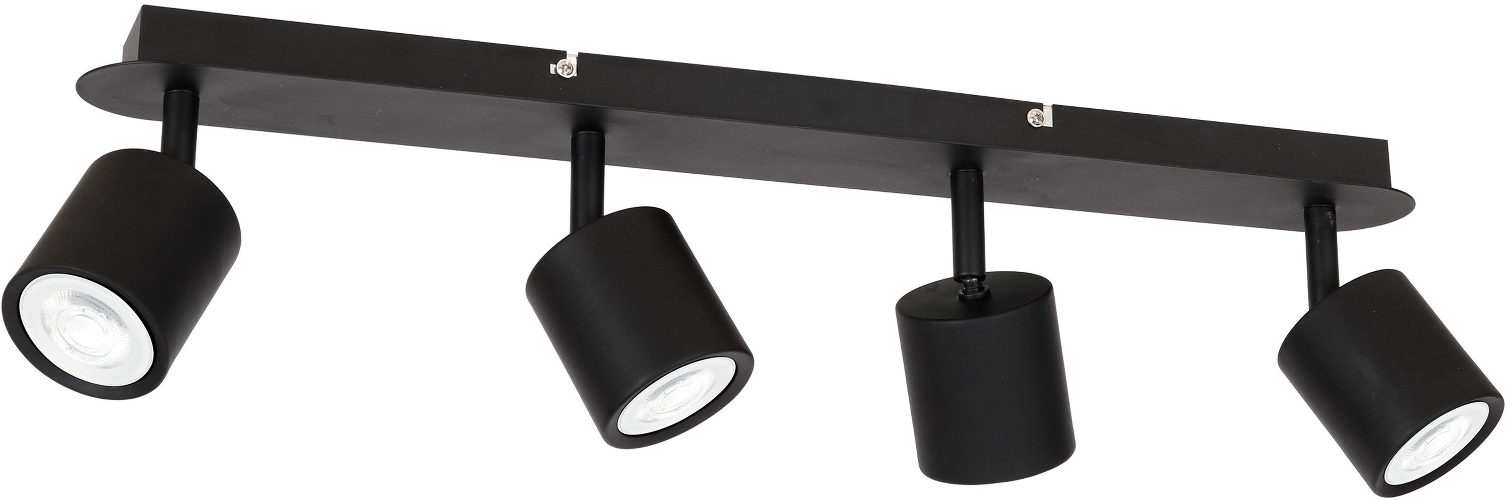 Darmowa Dostawa - Lampa podsufitowa 4x8 W czarny Luminex Demia 1432